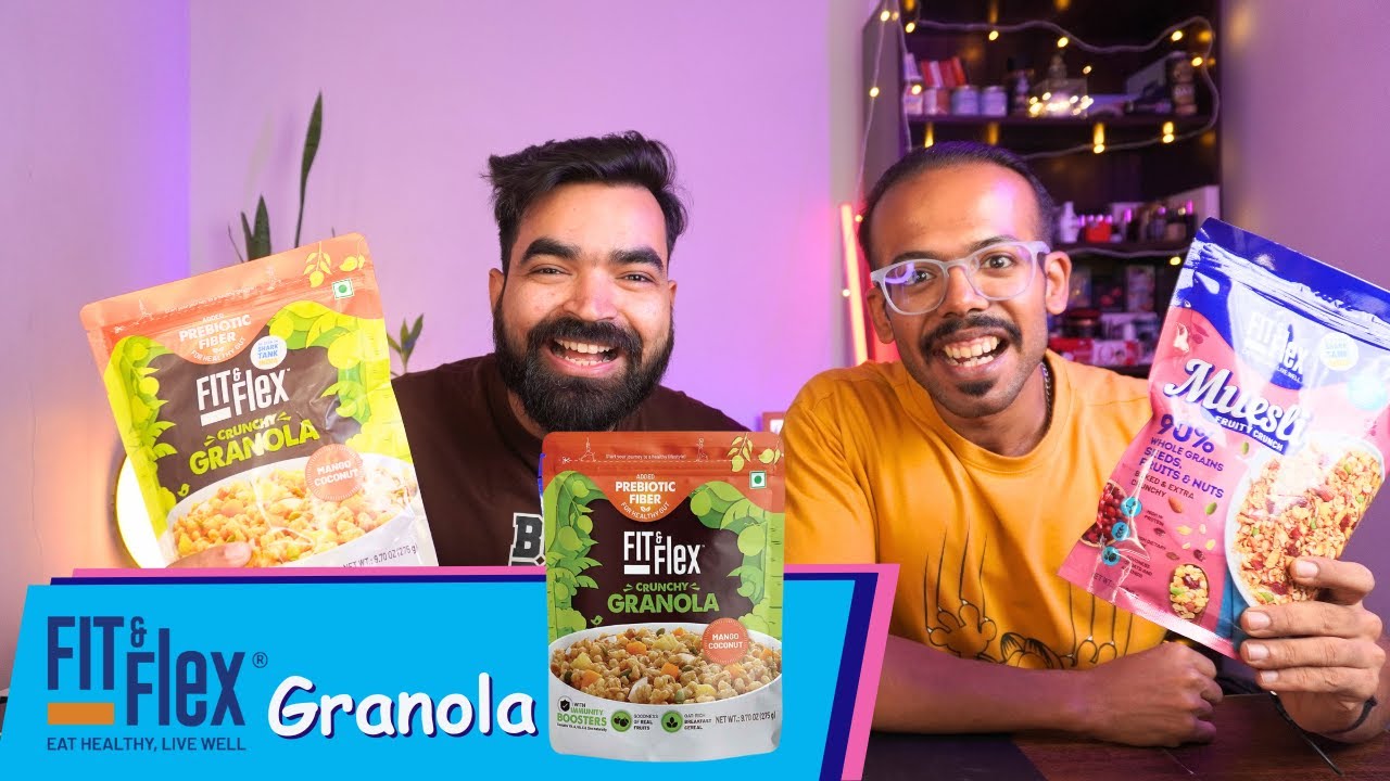 Crunchy Goodness: Trying Out Power Granola by Fit & Flex” 🥄 #fitandflex