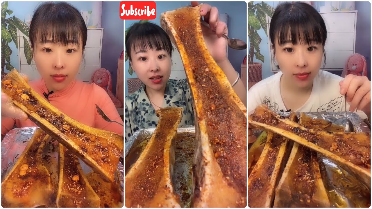 (THE SUPER SATISFIED VIDEO)ASMR BONE MARROW MUKBANG-THÁNH ĂN TUỶ SIÊU NGON-BAO HA EATING SOUNDS P.1