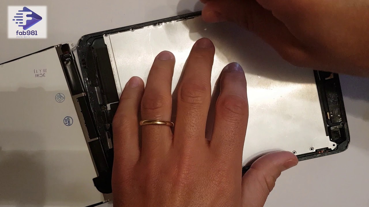 IPAD MINI Touch screen e Display - Model A 1455 - Disassembly
