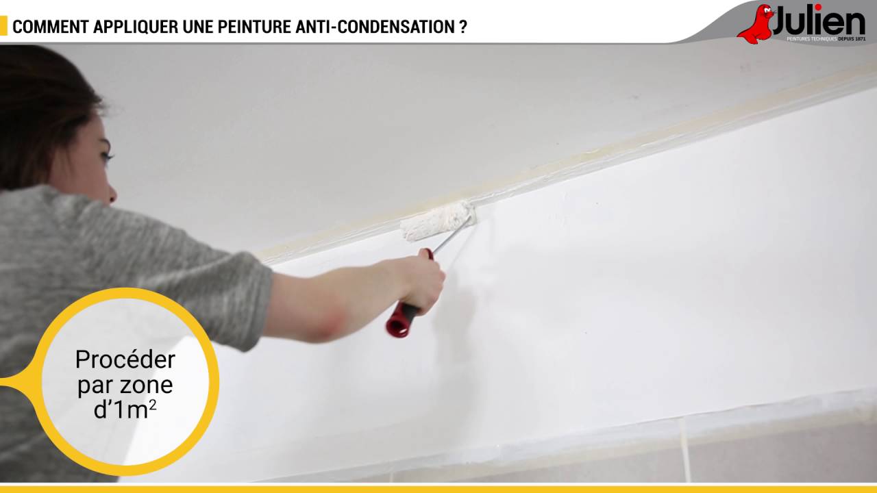 Comment appliquer une peinture anti-condensation ? - Peintures Julien