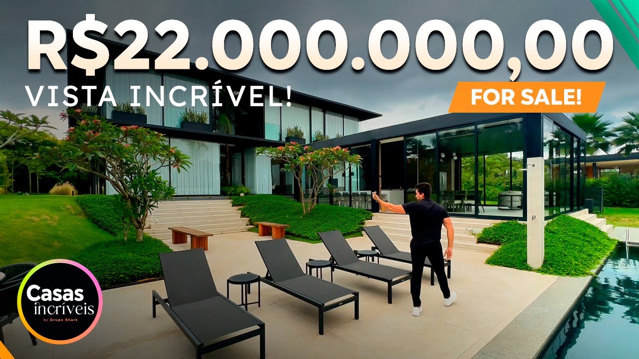 CASA EXCLUSIVA COM GOURMET E LAZER INCRÍVEL! 22M
