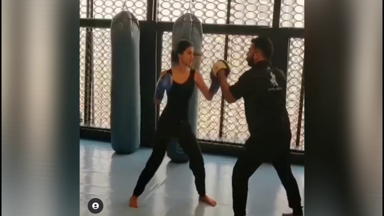 Disha patani action scene preparation