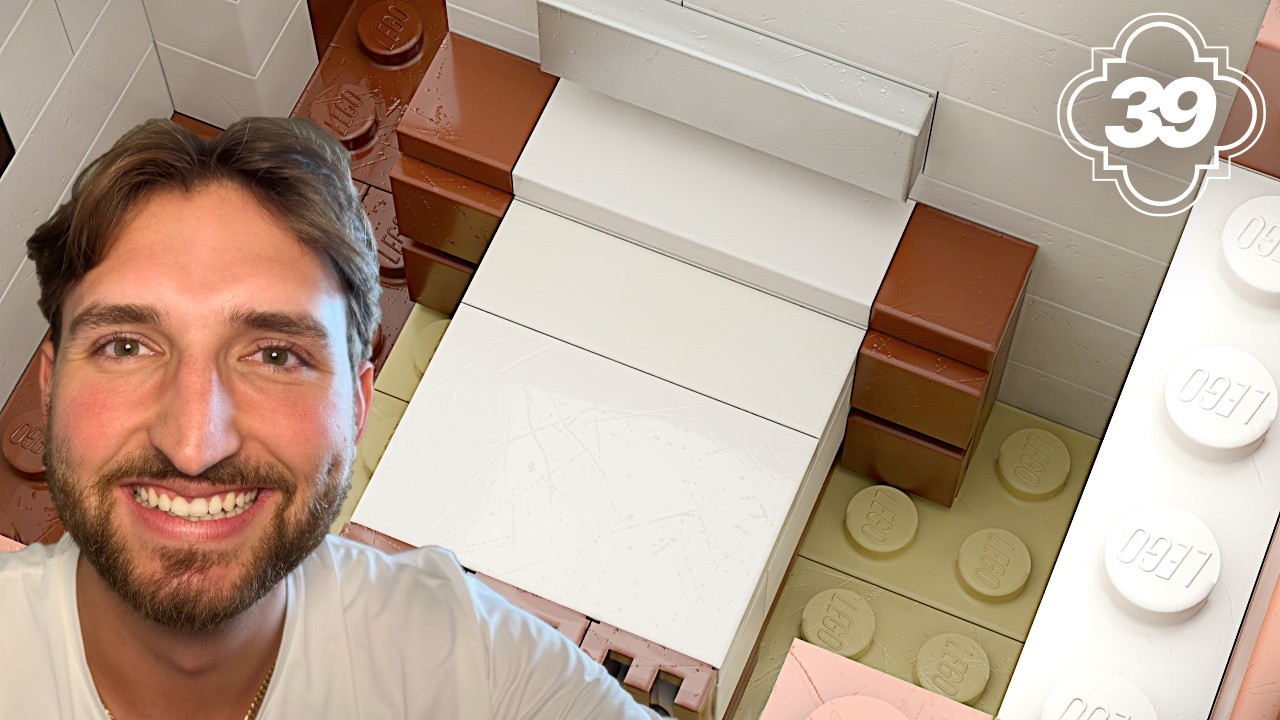 I'm almost done with the interior! - Designing a LEGO set for my Dad - Day 39