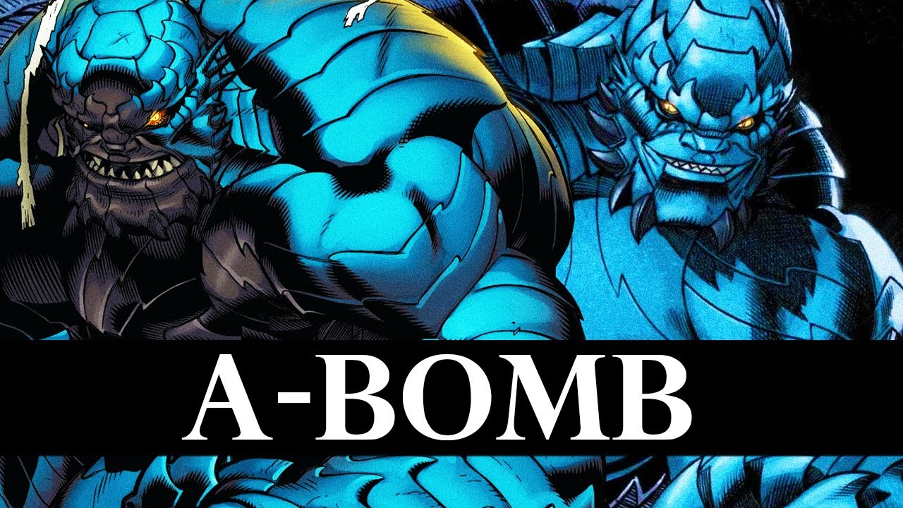 A-bomb | L'Abomination mais en bleu.