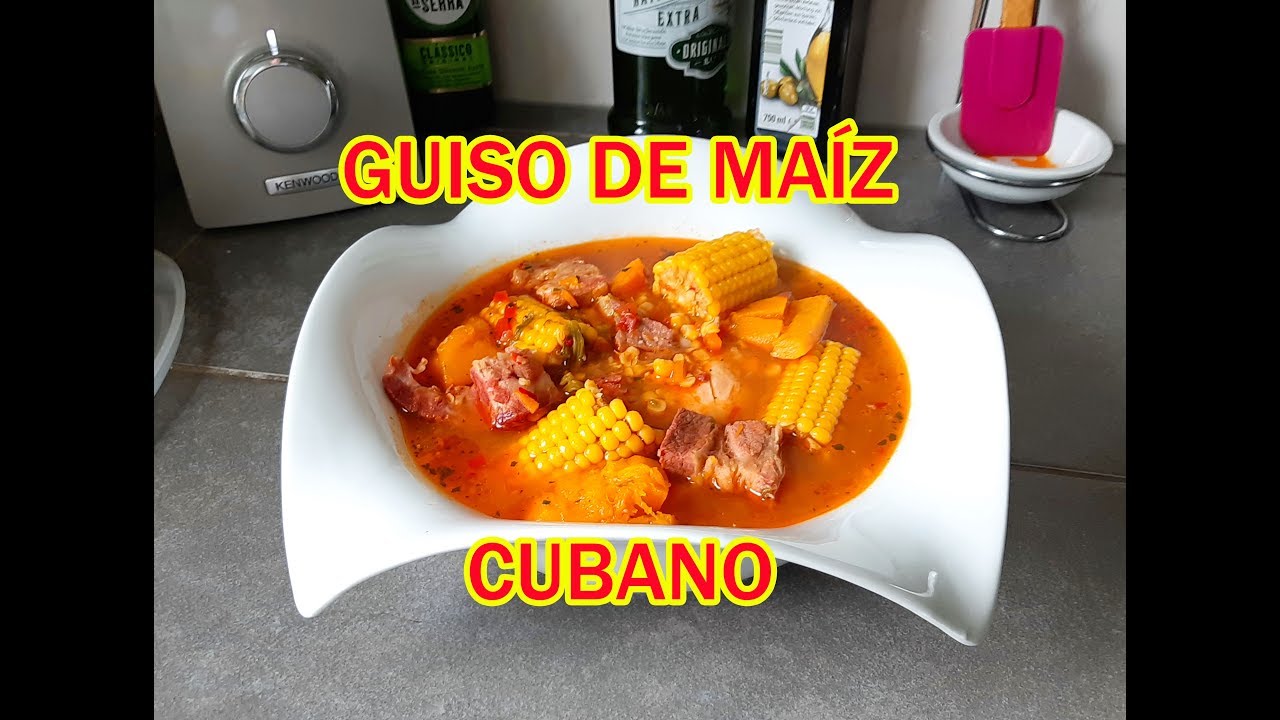 Guiso de Maíz a lo Cubano Paso  a paso