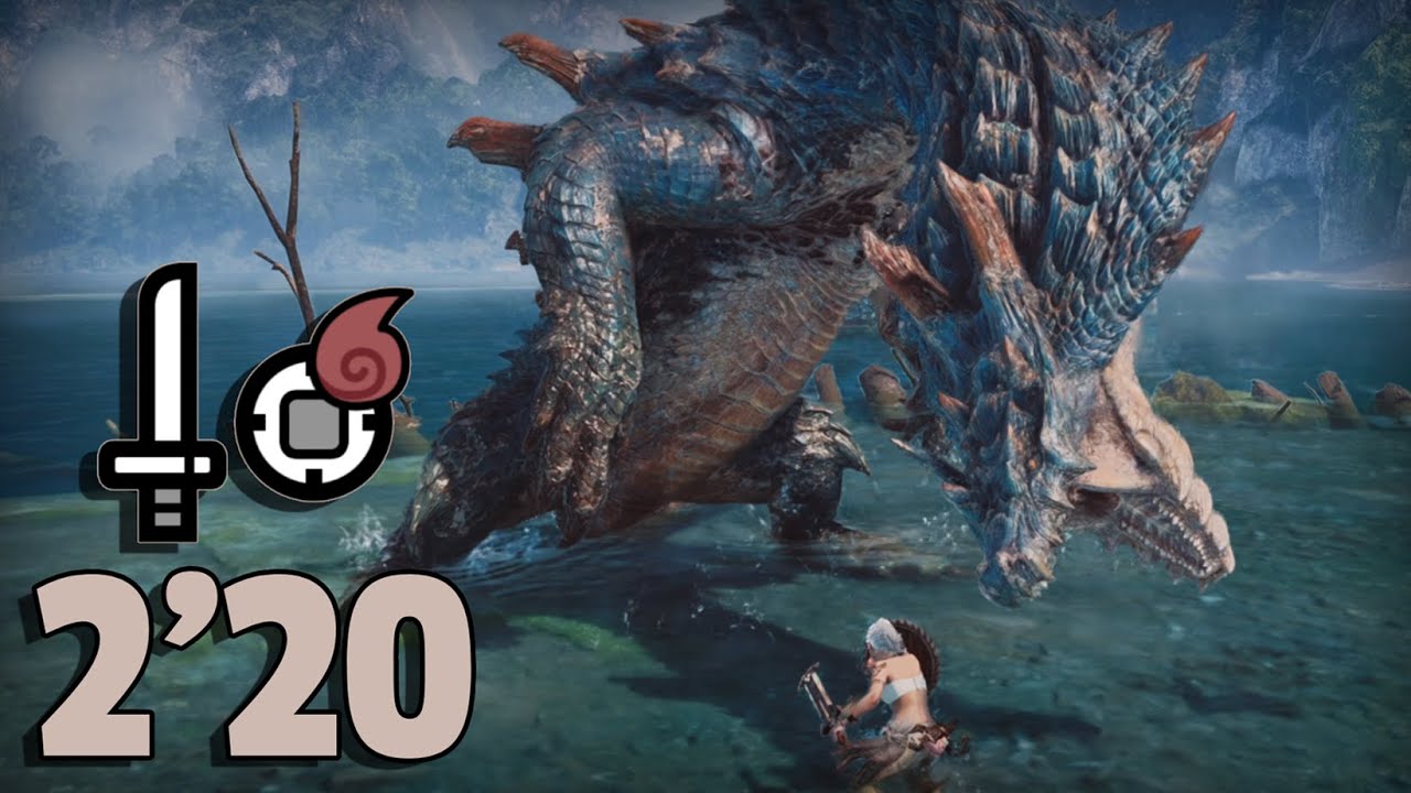 Fire Sword & Shield vs. Lagiacrus is simply unfair |【MHWilds】