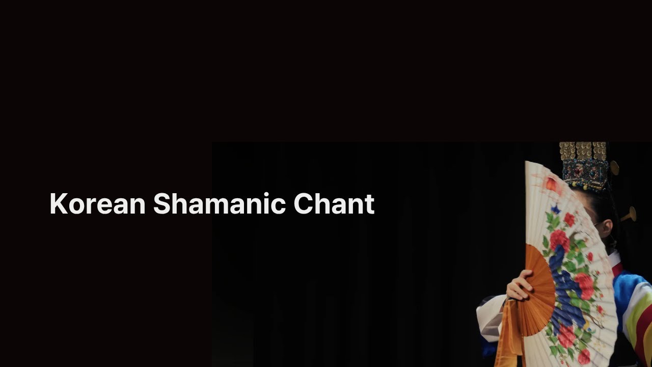 The Song of the Shaman – Jeong Eun-joo | Namhaean Byeolsingut