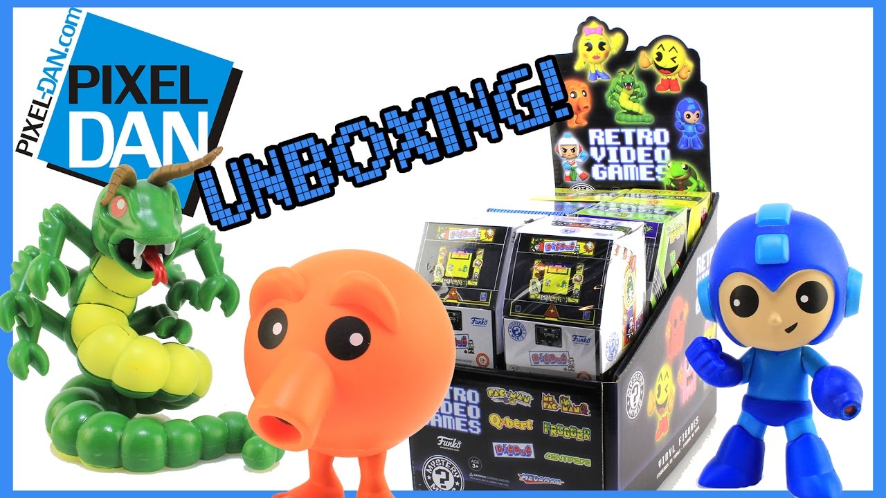 Funko Retro Arcade Video Game Mystery Minis Figure Unboxing & Review