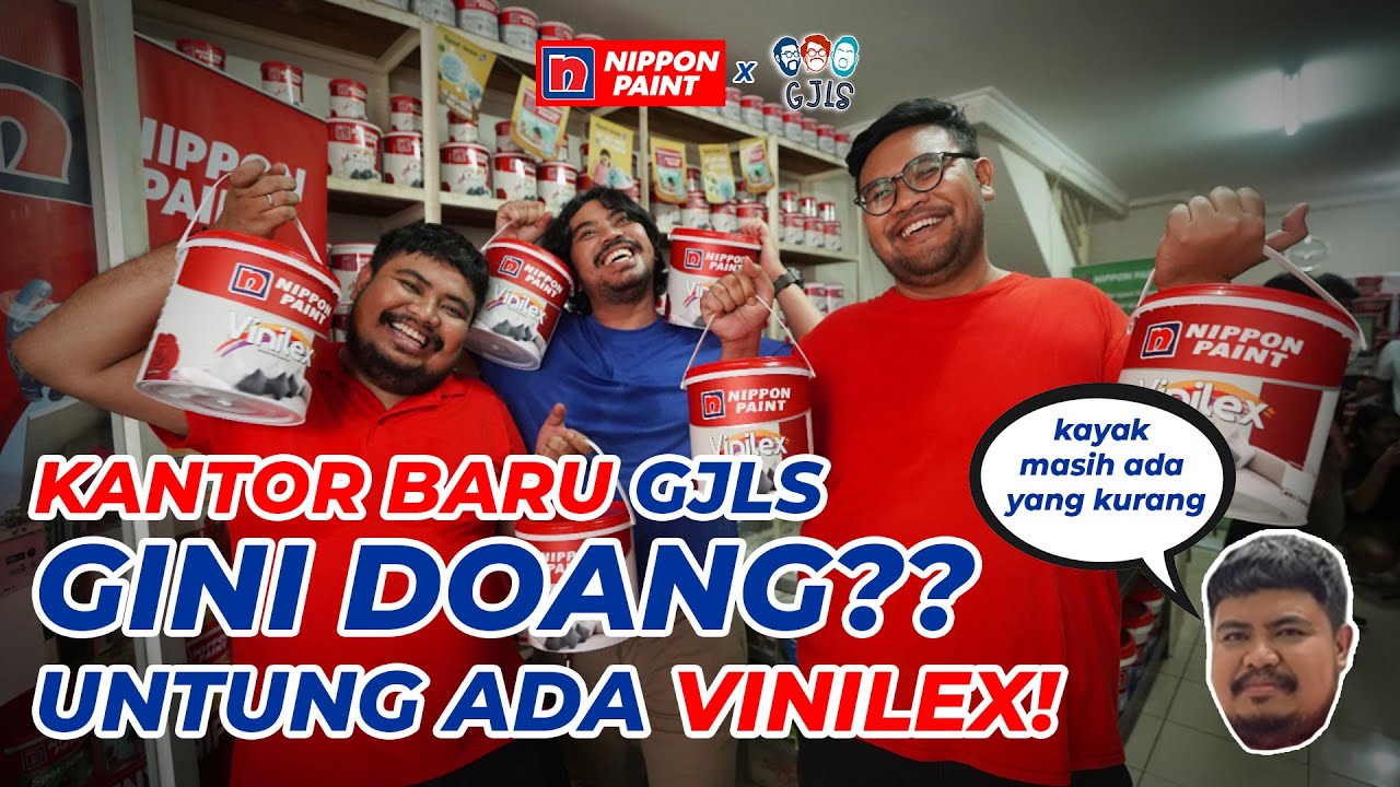 Kantor Baru GJLS Kok Gini Doang?? Untung Ada Vinilex!