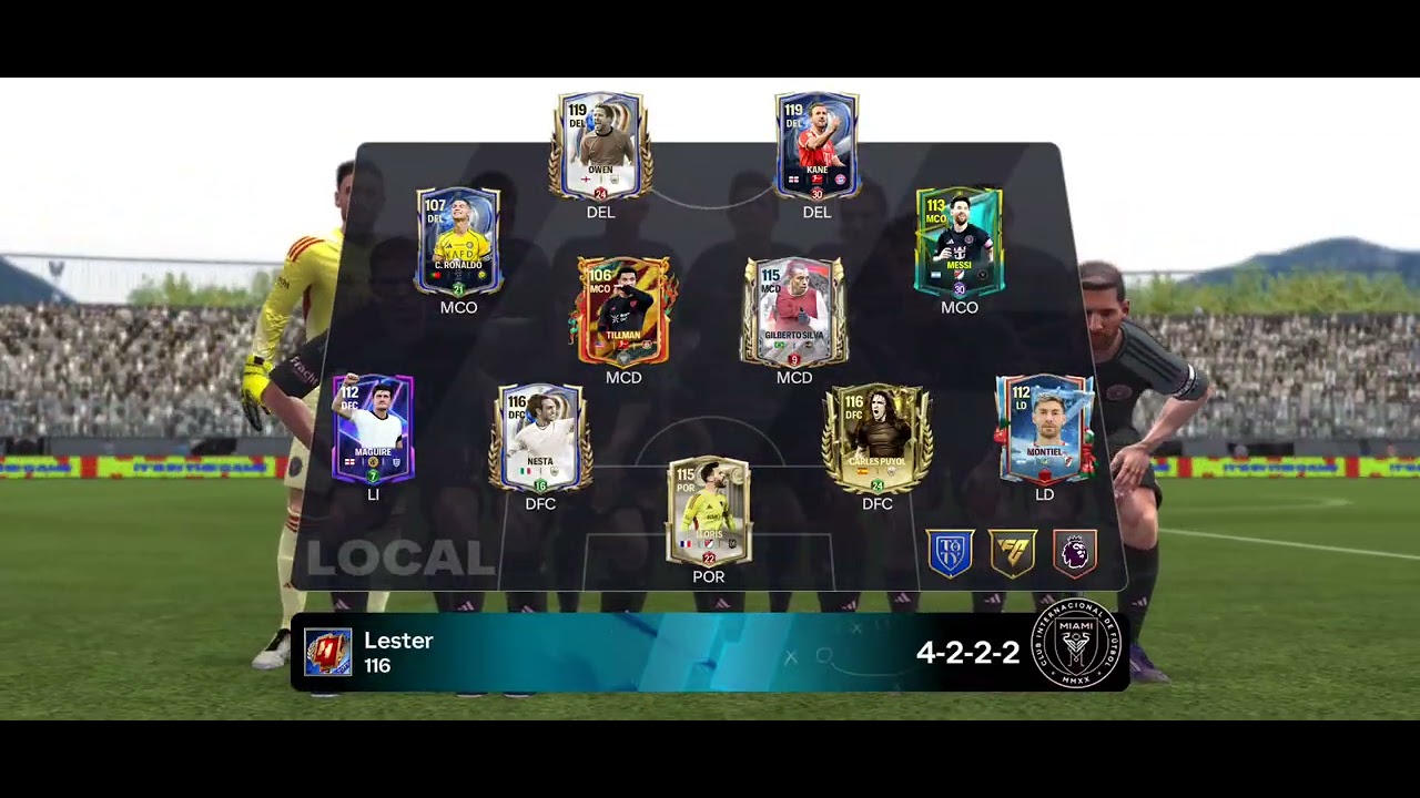 Subiendo de estrellas en campeón FC 