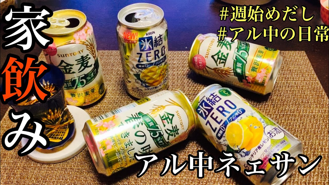 【そうでもない日】そんなに飲んでない日と思っているアル中ネェサン。