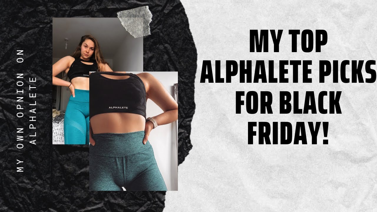 TOP PICKS IN GENERAL AND FOR ALPHALETE BLACK FRIDAY SALE 2020 | TinaTrains