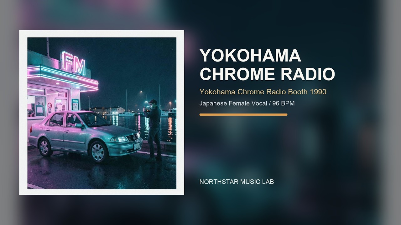 YOKOHAMA CHROME RADIO 1990 | Japanese City Pop Synth Funk
