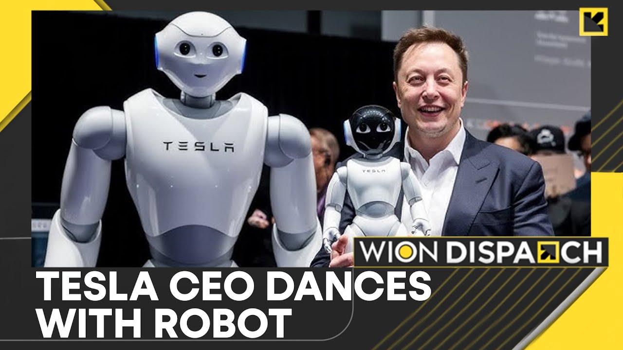 Elon Musk Dances With Robot as Tesla Okays His $1 Trillion Pay Package | WION DISPATCH