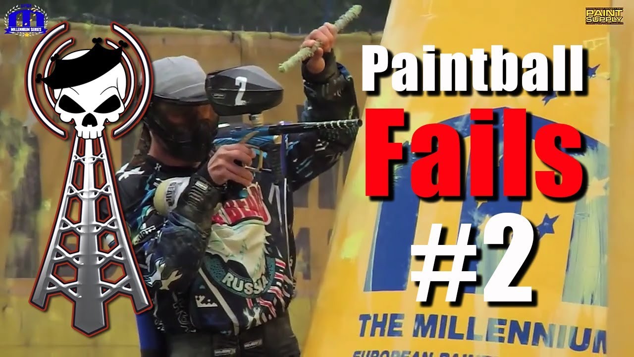 Best Paintball Fails #2 Millennium Style