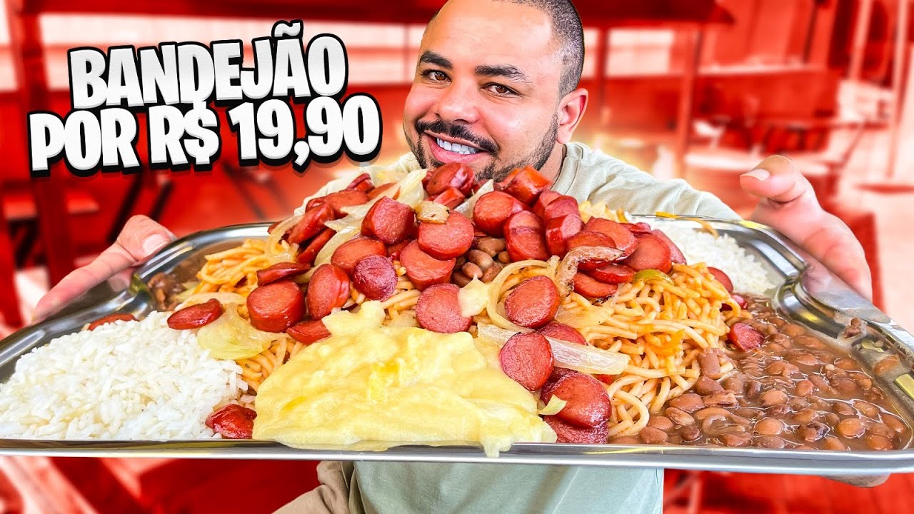 BANDEJ&Atilde;O A VONTADE POR  R$ 19,90 | SELF SERVICE MAIS BARATO DA CIDADE