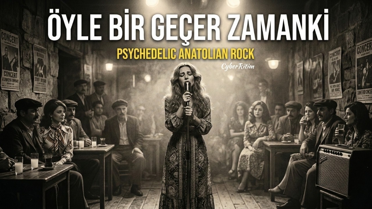 Öyle Bir Geçer Zamanki | 70s Anatolian Psychedelic Rock | CyberRitim