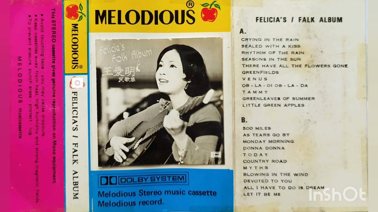 Felicia wong Folk 74's Album   Cassette Side A