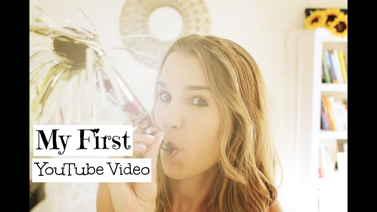 My First YouTube Video YAY!!!