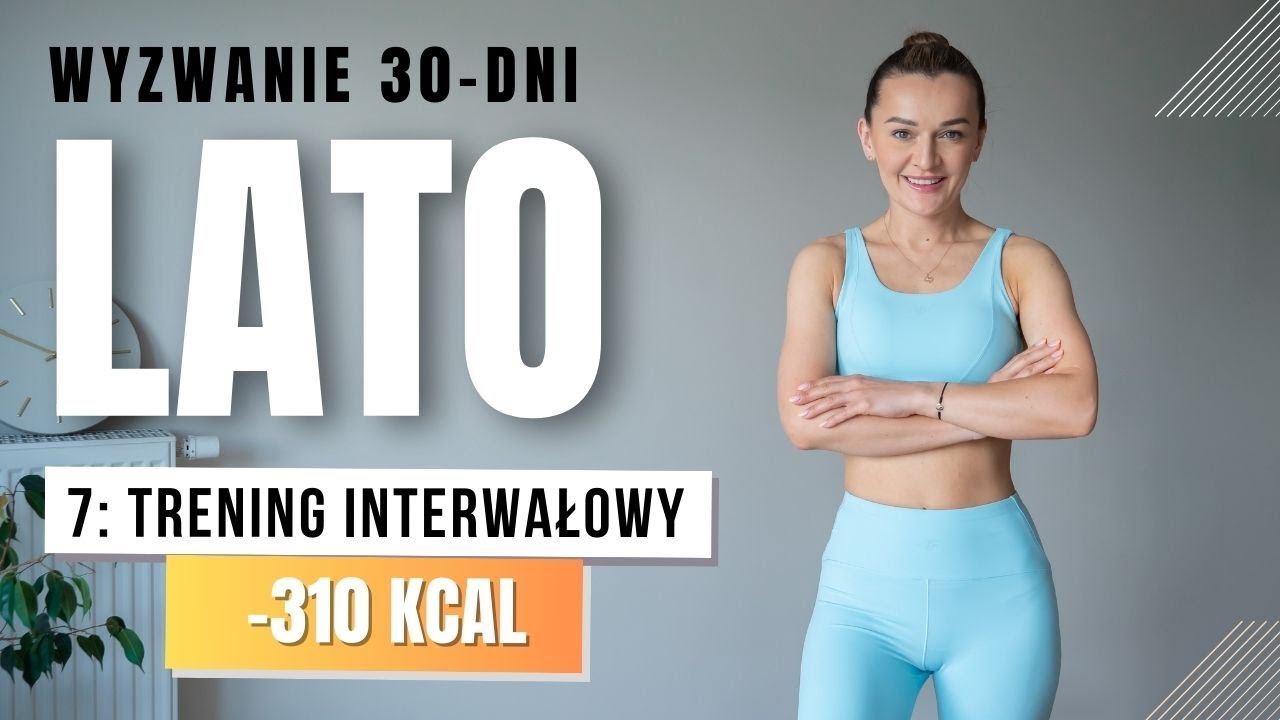 WYZWANIE LATO 🔥7: Trening odchudzający  -310 KCAL