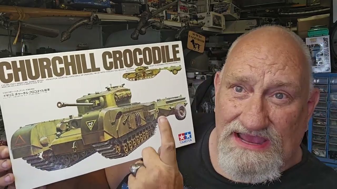 Tamiya's 1/35 Churchill Crocodile