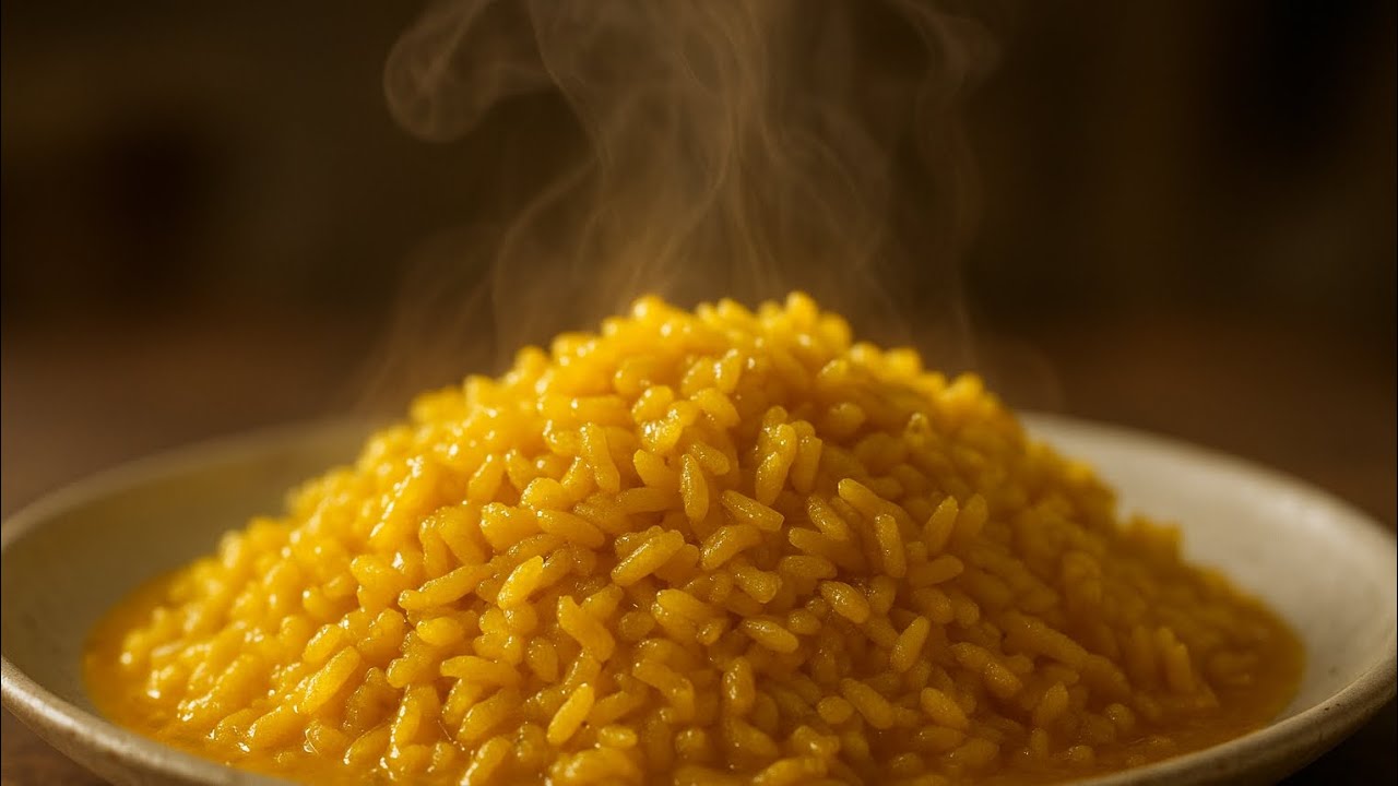 How to Make Fluffy Turmeric Butter Rice | Ultimate Side Dish