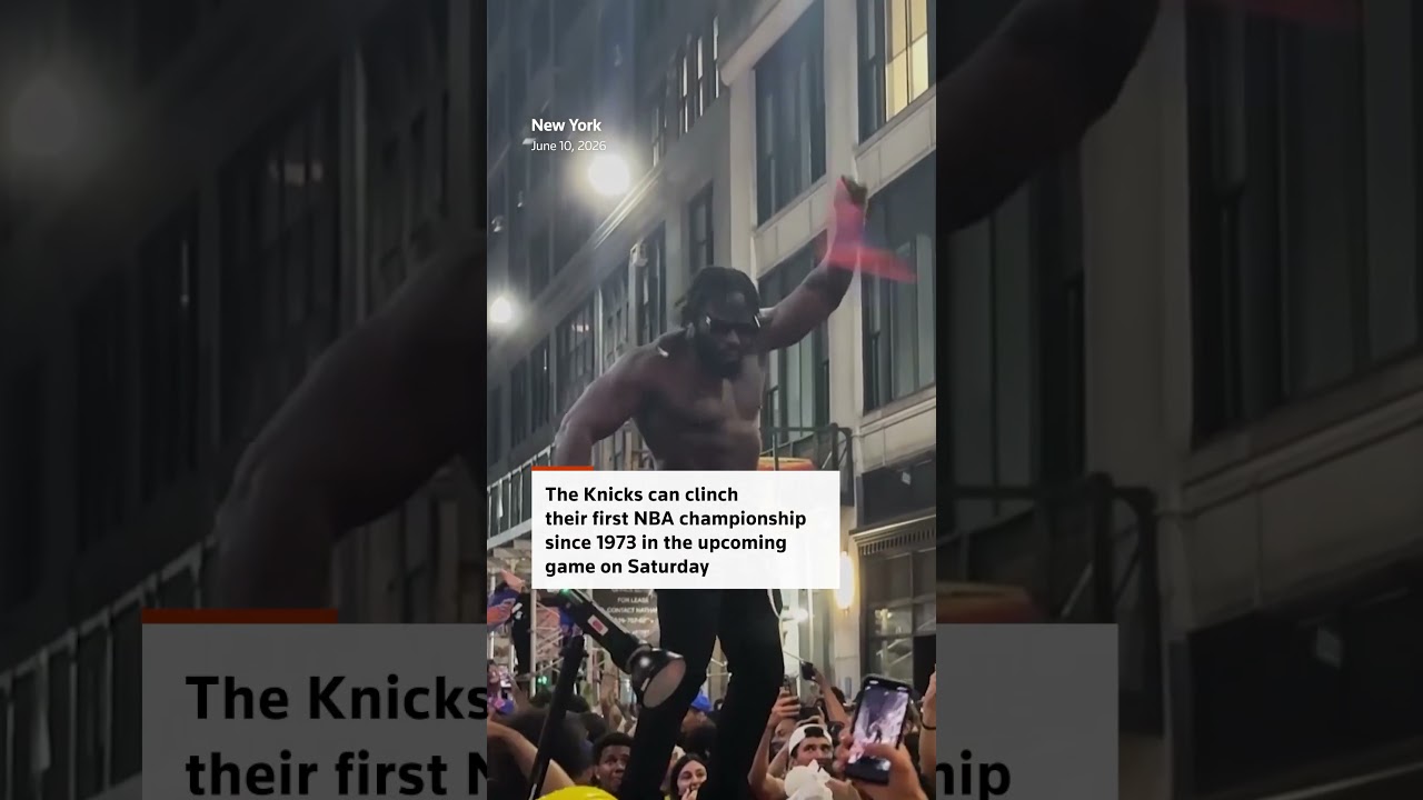 Fans celebrate as Knicks complete greatest Finals comeback