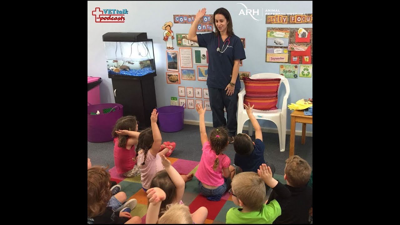 Kids Learn About Vet Nurses - Michelle Sorrenson ECC Vet Nurse