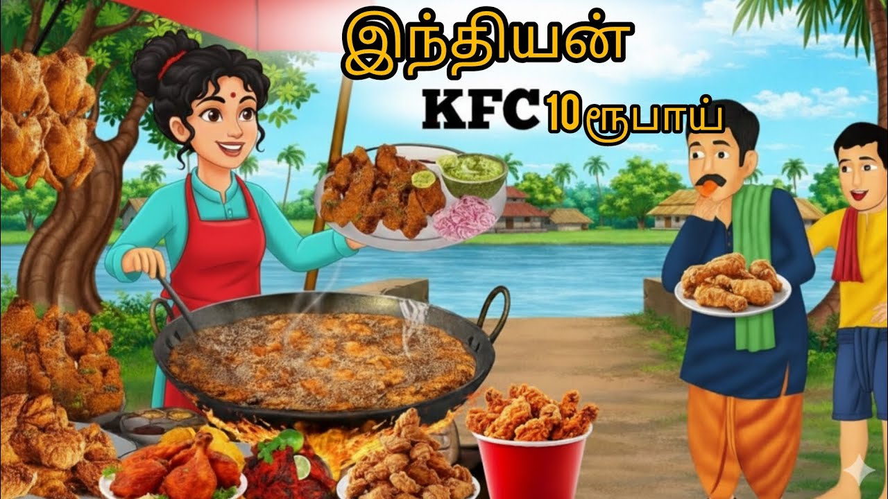 இந்தியன்  KFC 10ரூபாய் | Tamil Moral Stories | Stories In Tamil #needhikadhaigal #tamilstories