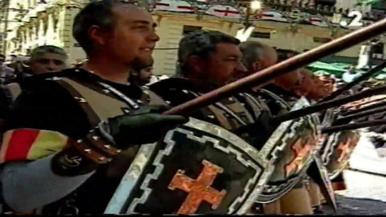 Moros y Cristianos Alcoy 2008 Alferecía Cristiana Filà Aragoneses (Canal9)