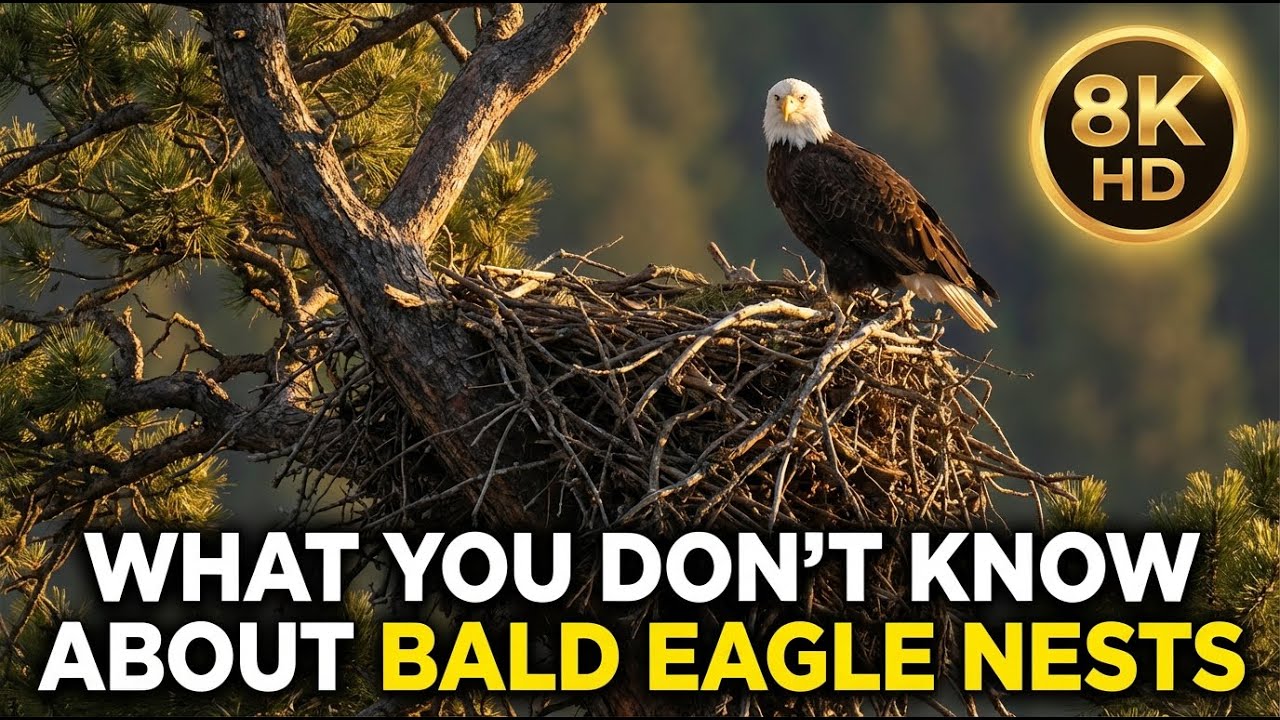 What you Don’t know about bald eagle’s nest 🦅🌲