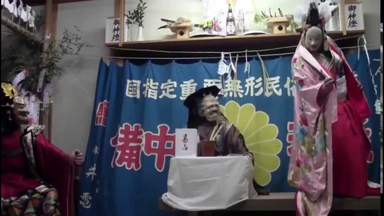 備中神楽　玉藻の前　北山社　2014/12/14