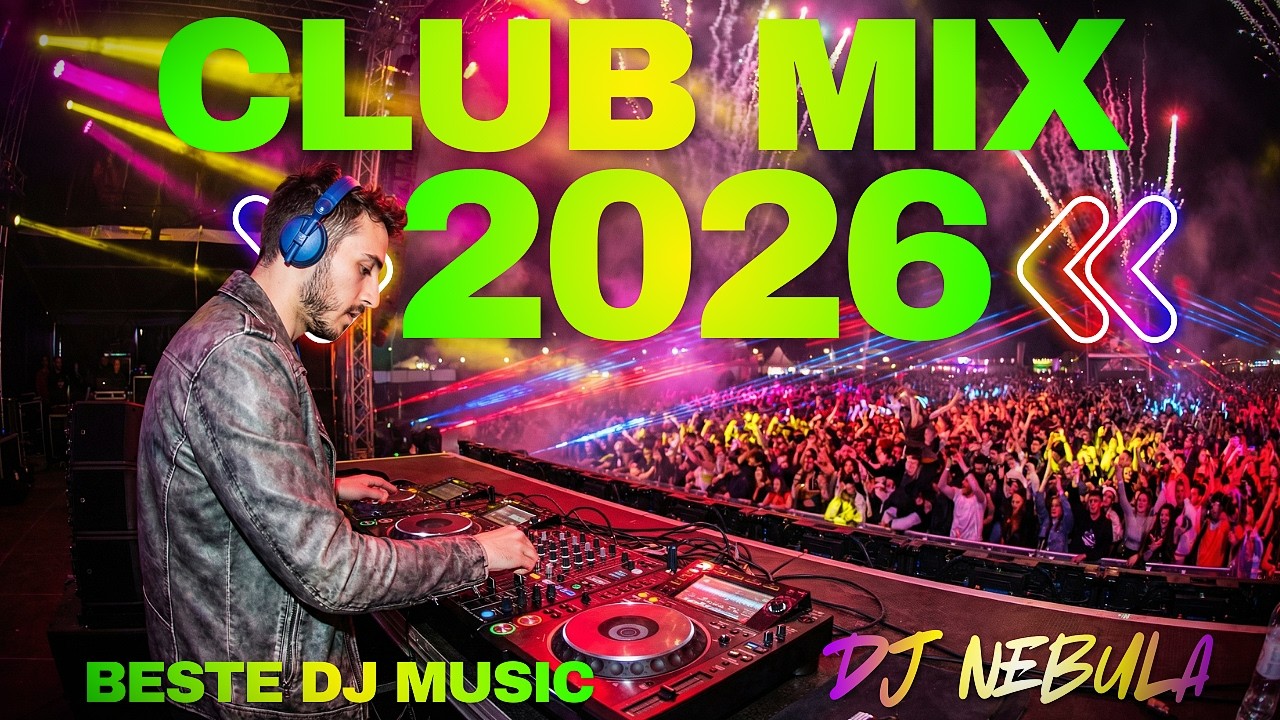 Beste Party Dance Remix 2026🔥 Nonstop DJ Remixe & Party Club Mix 🎉 Die Besten EDM & House Remixe