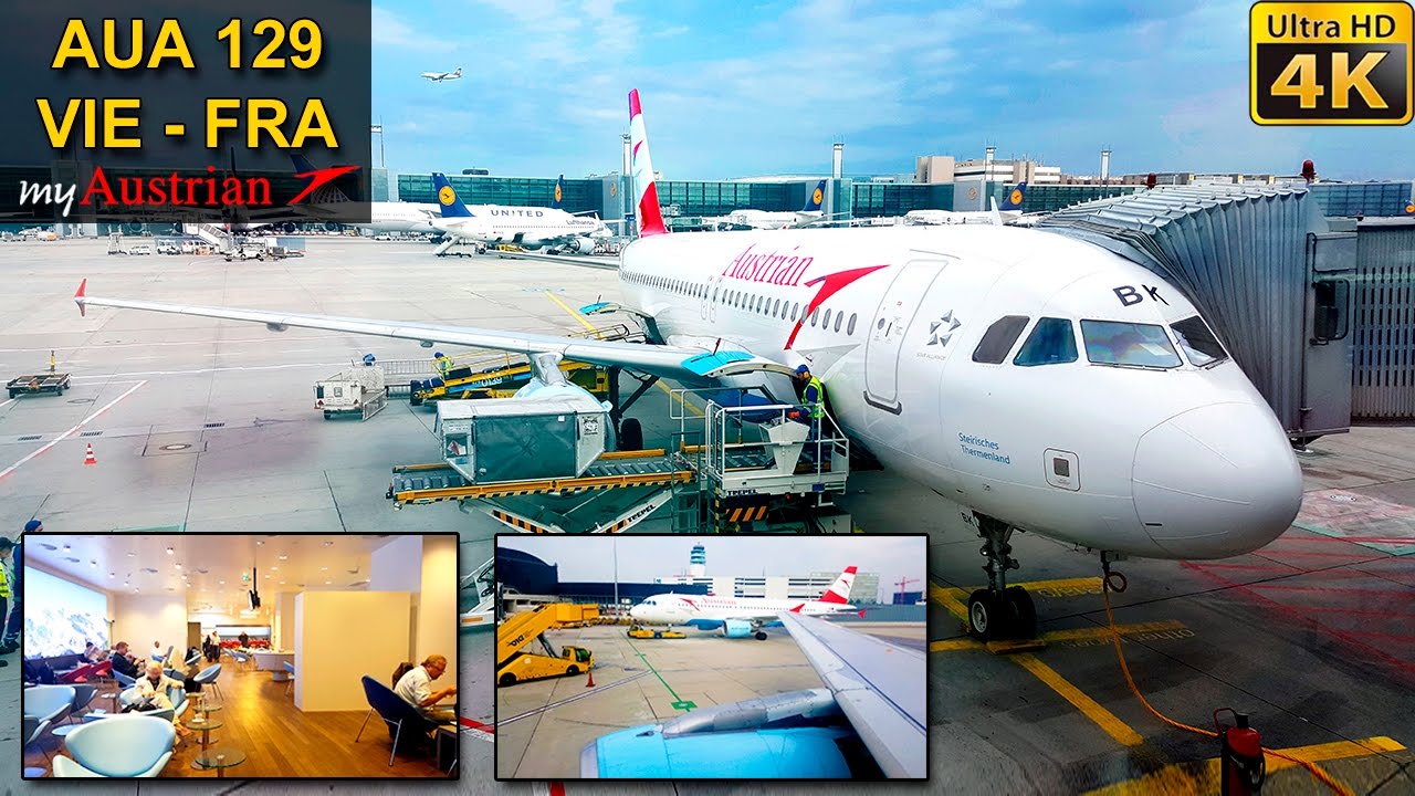 TRIP REPORT | Vienna - Frankfurt | BUSINESS Lounge | AUSTRIAN Airlines