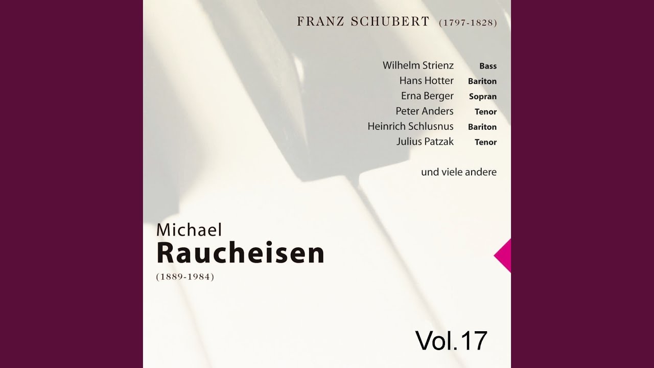 Schwanengesang D 957 Buch I: In der Ferne