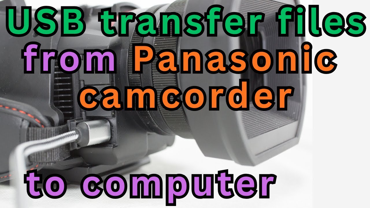 Jak przesłać pliki z kamer Panasonic HC-X1200, X1600, X2100 do komputera