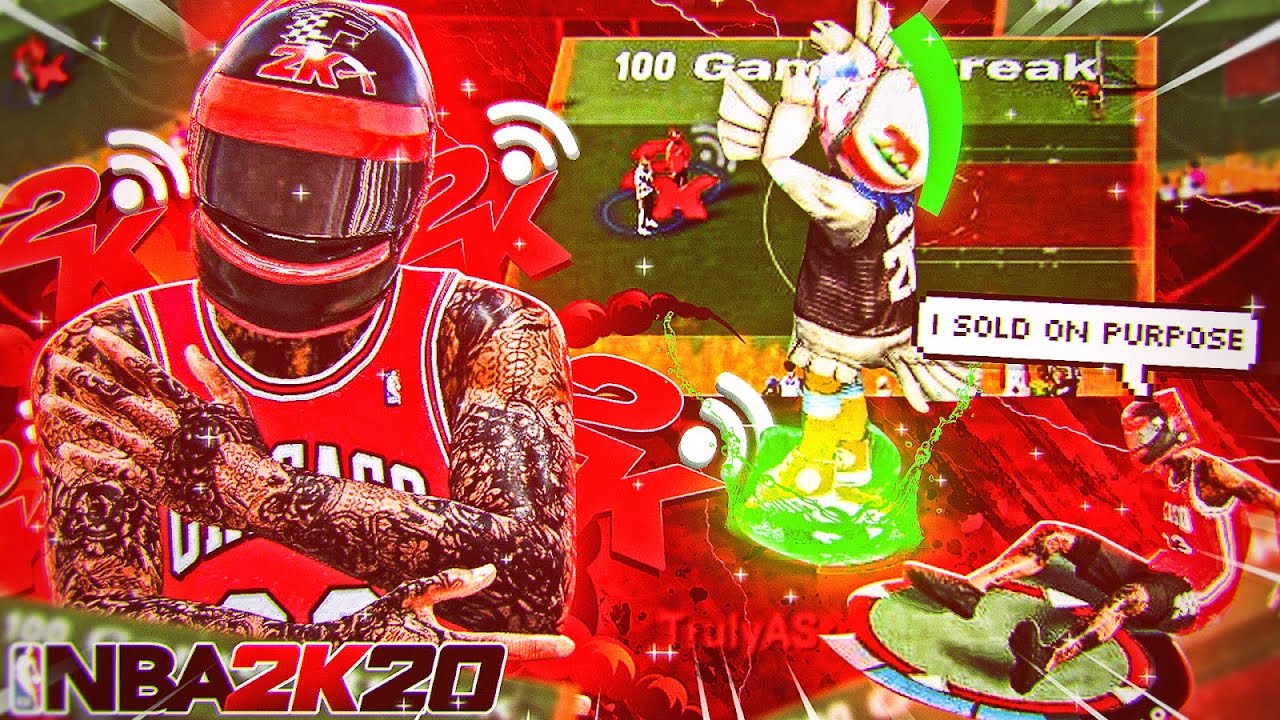I WENT ON A 100 GAME WINSTREAK & PURPOSELY SOLD MY TEAMMATE! NBA 2K20 TROLLING