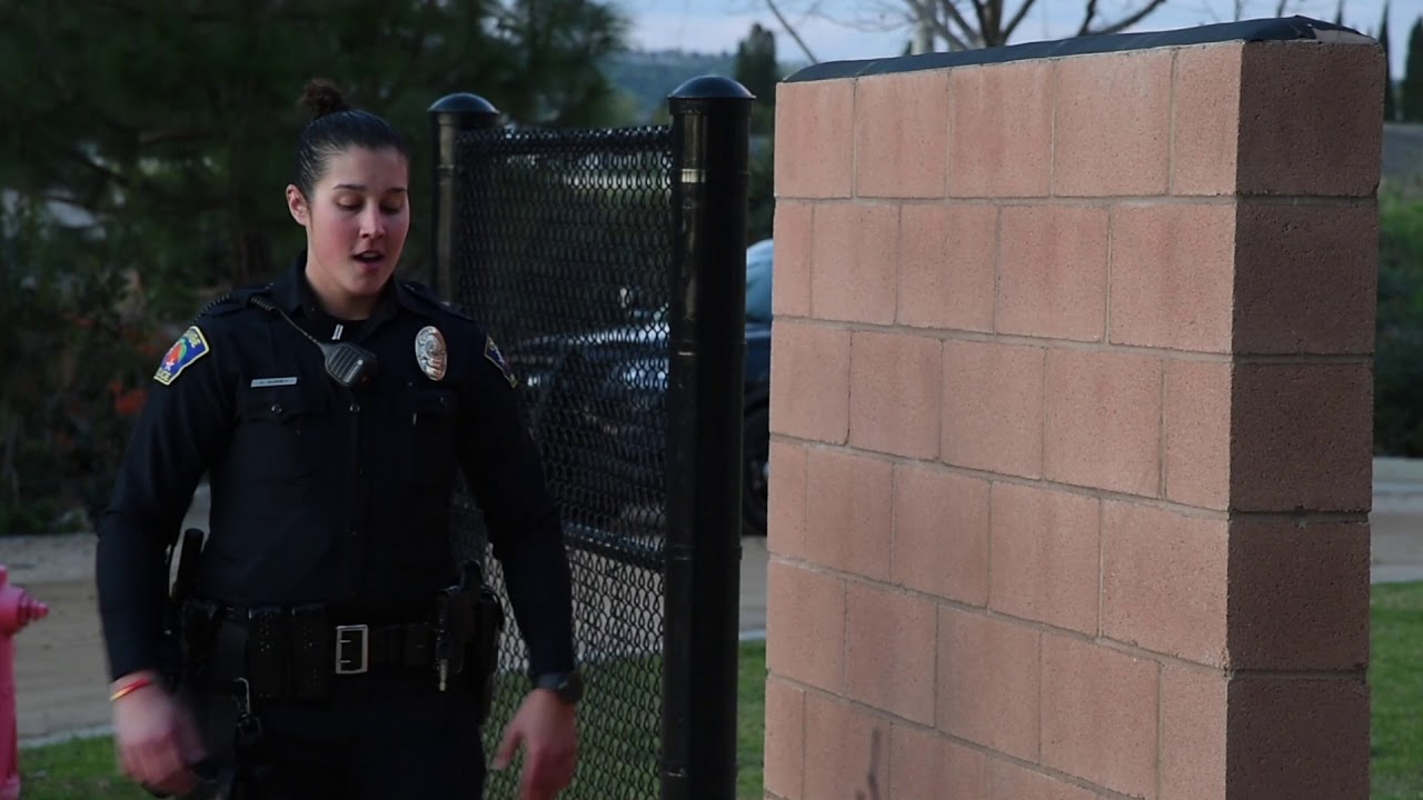 Orange PD Getting Over the Wall