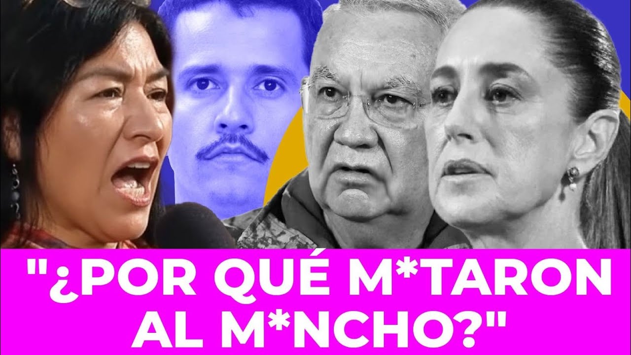 ¡PALIZA COMPLETA! Reyna Haydee deja sin respuestas al General Trevilla y Sheinbaum por El M*ncho