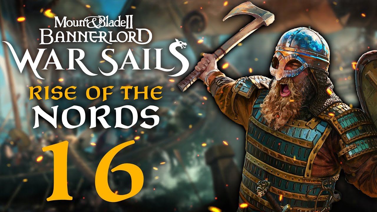 THE VIKING DRAGONSHIP SETS SAIL! Mount & Blade II: Bannerlord War Sails #16