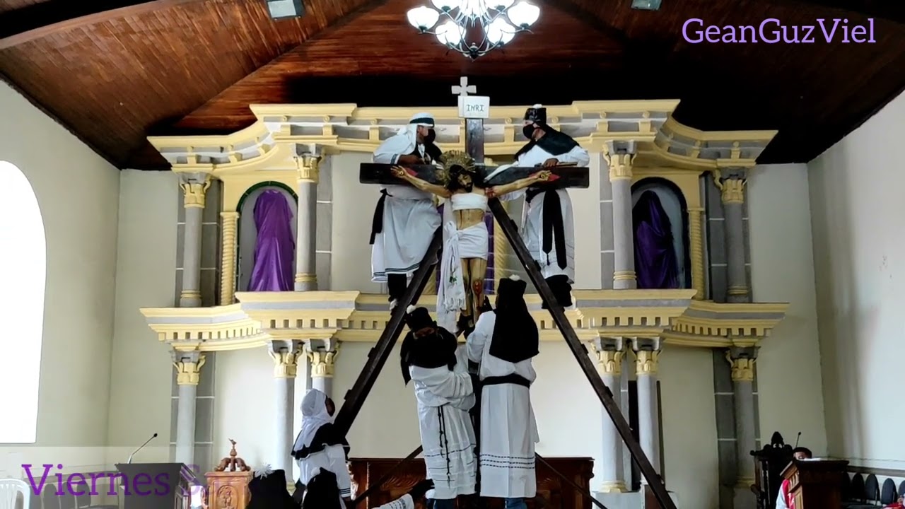 Viernes Santo, Crucifixión del Señor Sepultado de San Antonio Suchitepéquez 🙏🏼🇬🇹😢