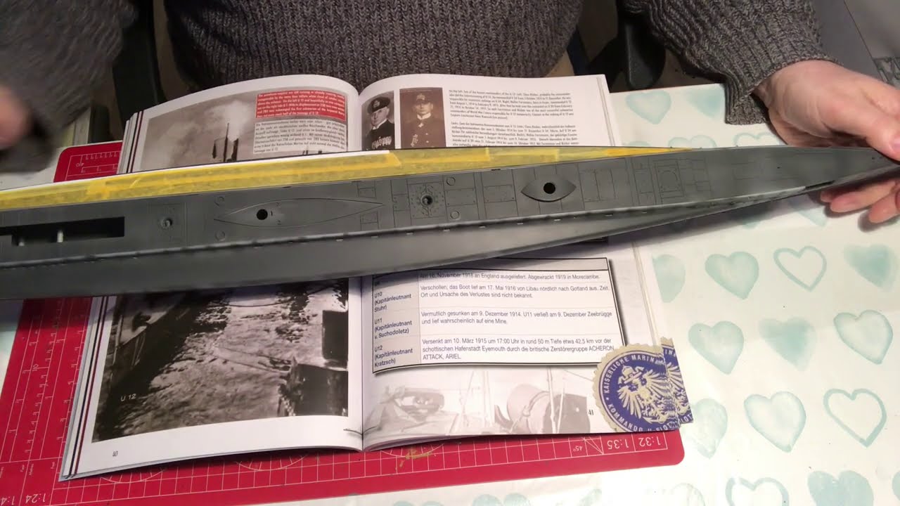 Das Werk 1/72 WW1 U-boat SM U9 full build part 3