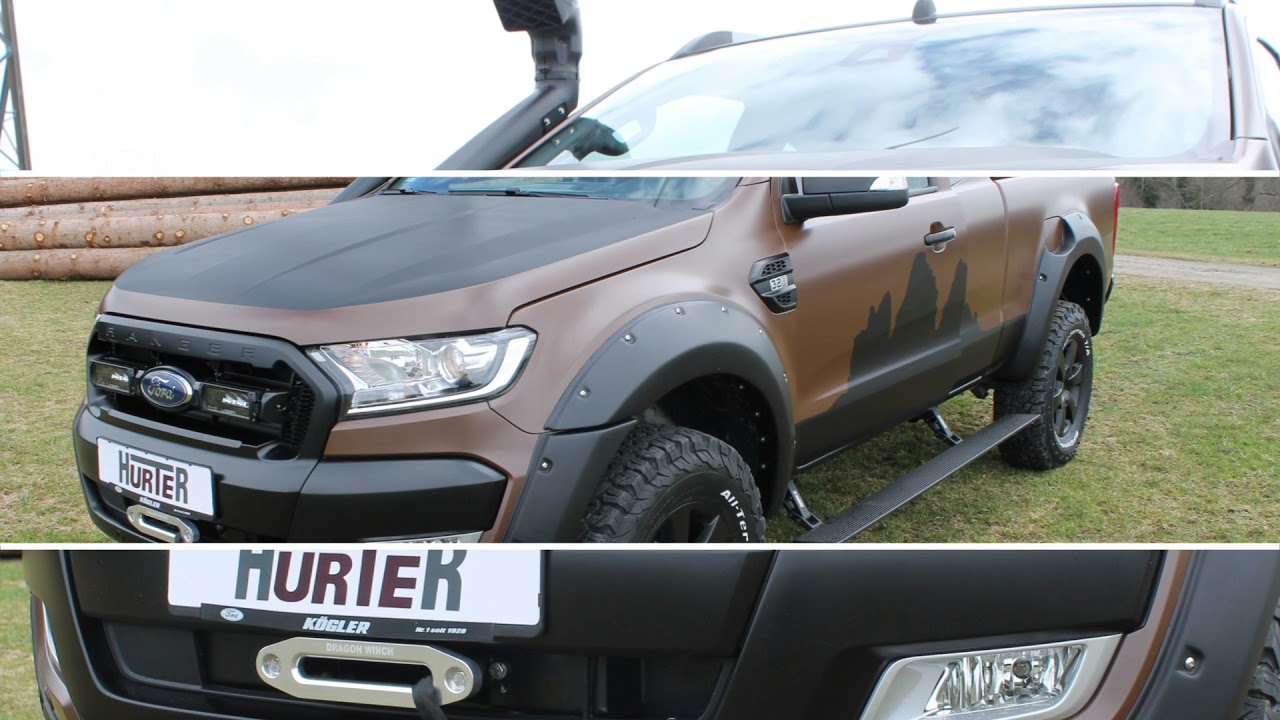 Ford Ranger Wildtrak Umbau inklusive car wrapping