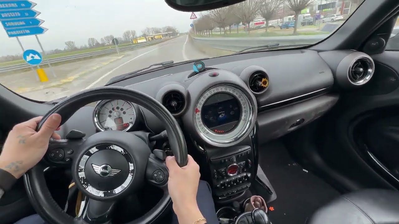 MINI COUNTRYMAN ALL4 POV TEST DRIVE 4K #minicountryman