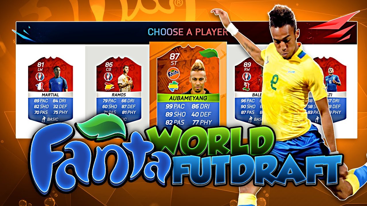 OMG FANTA AUBAMAYENG WORLD FUT DRAFT CHALLENGE! FIFA 16 ULTIMATE TEAM