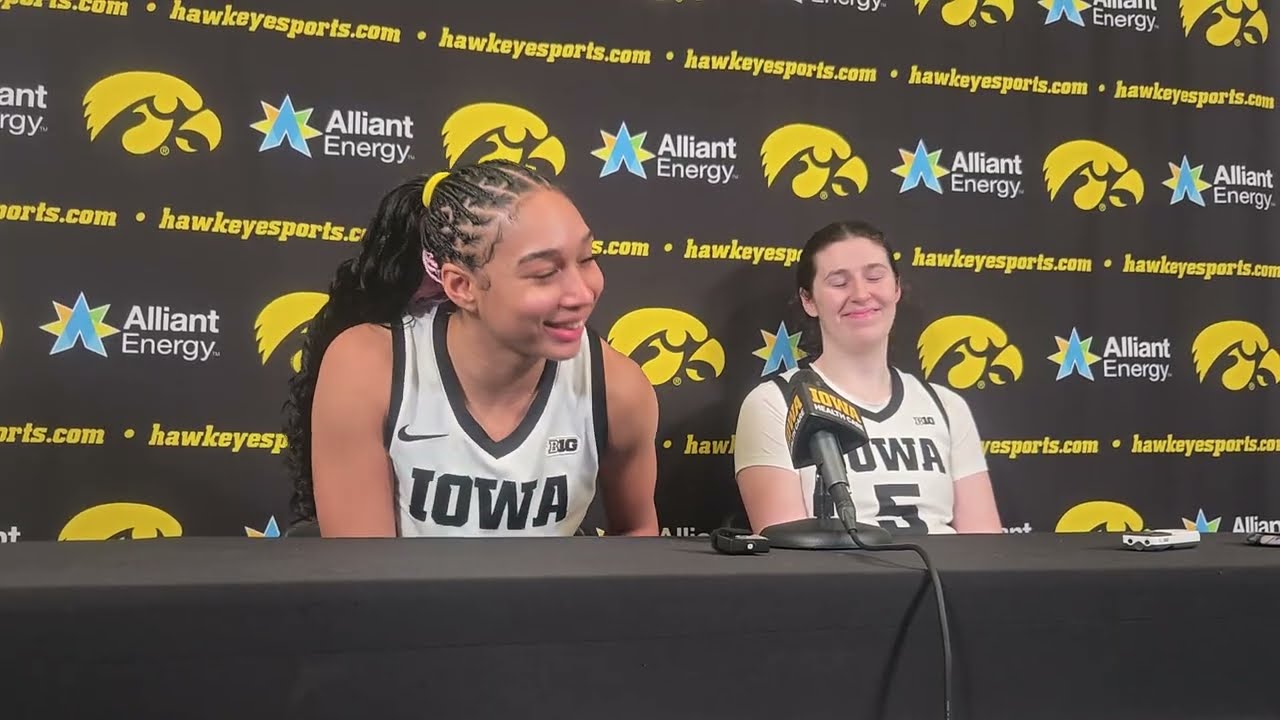 Iowa Hawkeyes - Hannah & Ava After Michigan 