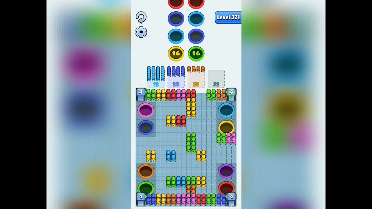 Hole People Level 321 Walkthrough Solution