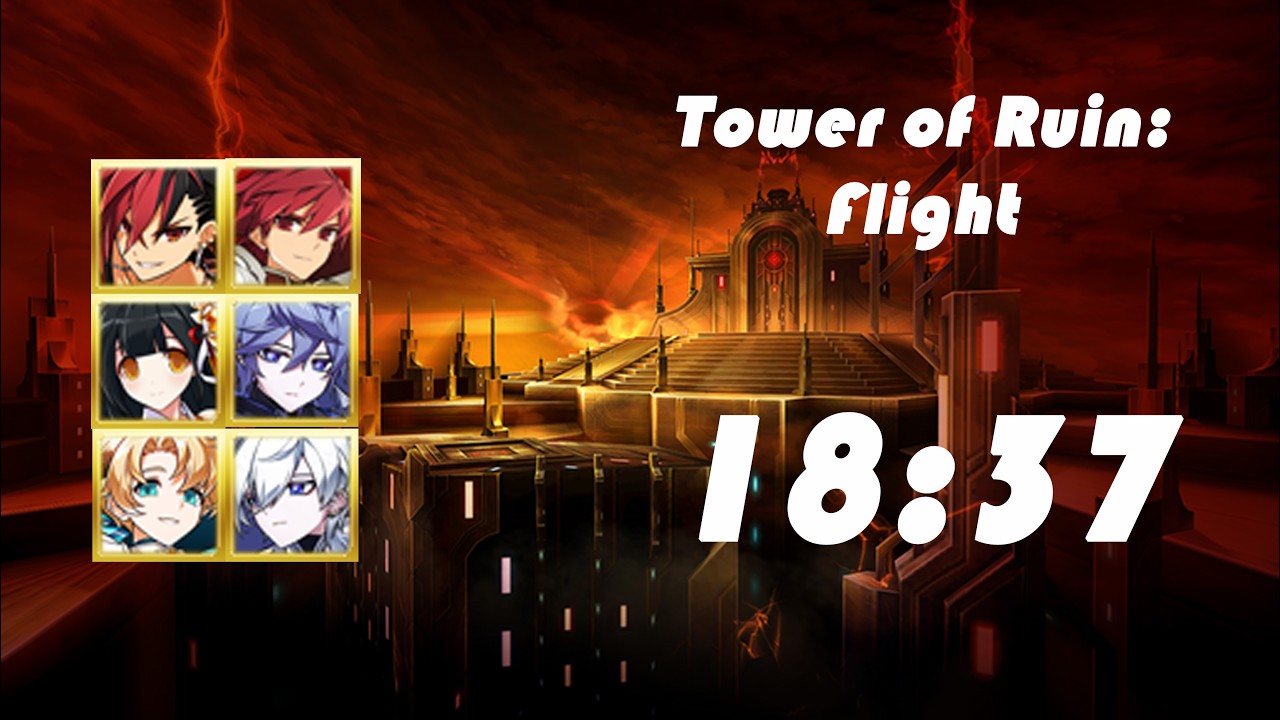 [엘소드/Elsword EU] 영락의 탑: 활 Tower of Ruin: Flight / 닉스 피에타 Nyx Pieta
