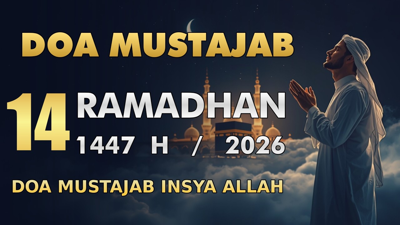 DOA MUSTAJAB 3 RAMADHAN 1447H | Lirik Arab dan Terjemah
