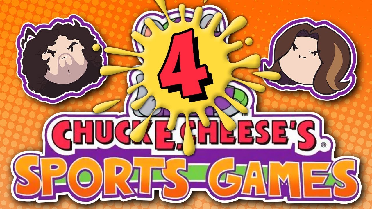 Chuck E. Cheese's Sports Games: Cheesy Racing - PART 4 - Game Grumps VS